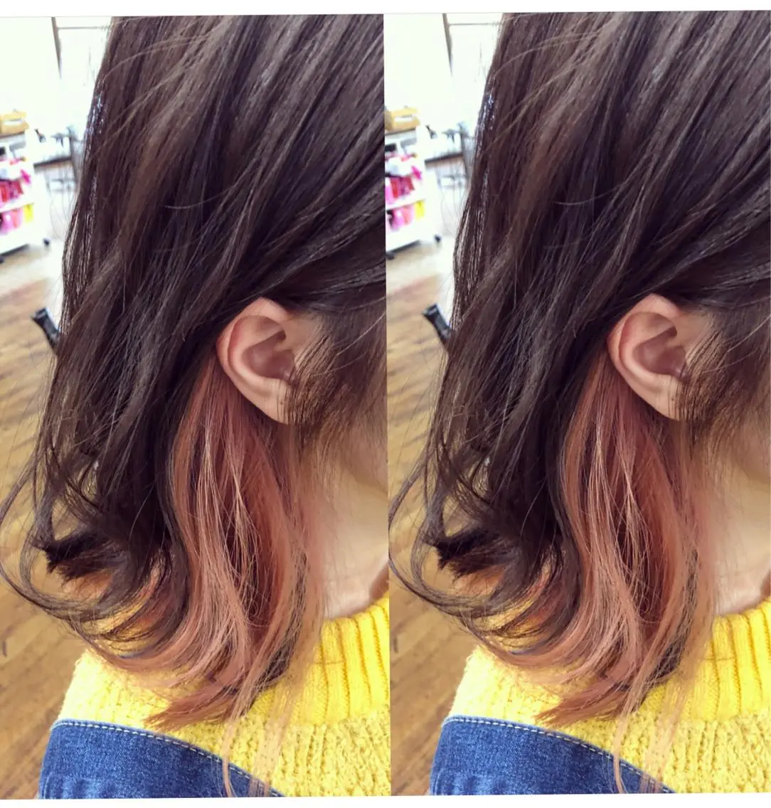 カラー 浦 加奈子のヘアスタイル
