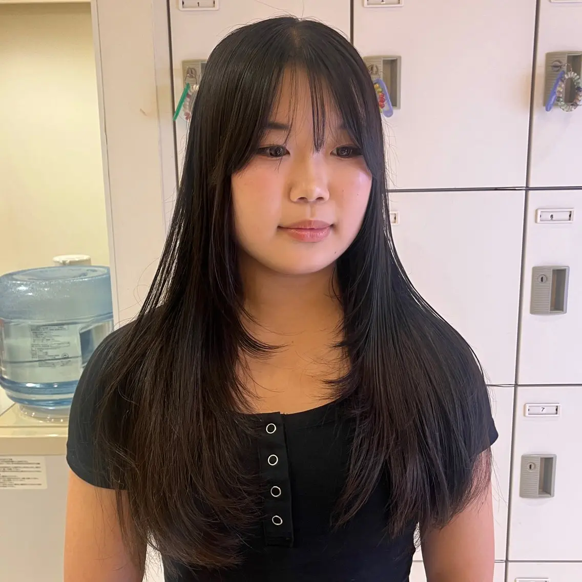 ロング レイヤーカット カット mitsuki🎀 ブリーチ/エクステのヘアスタイル