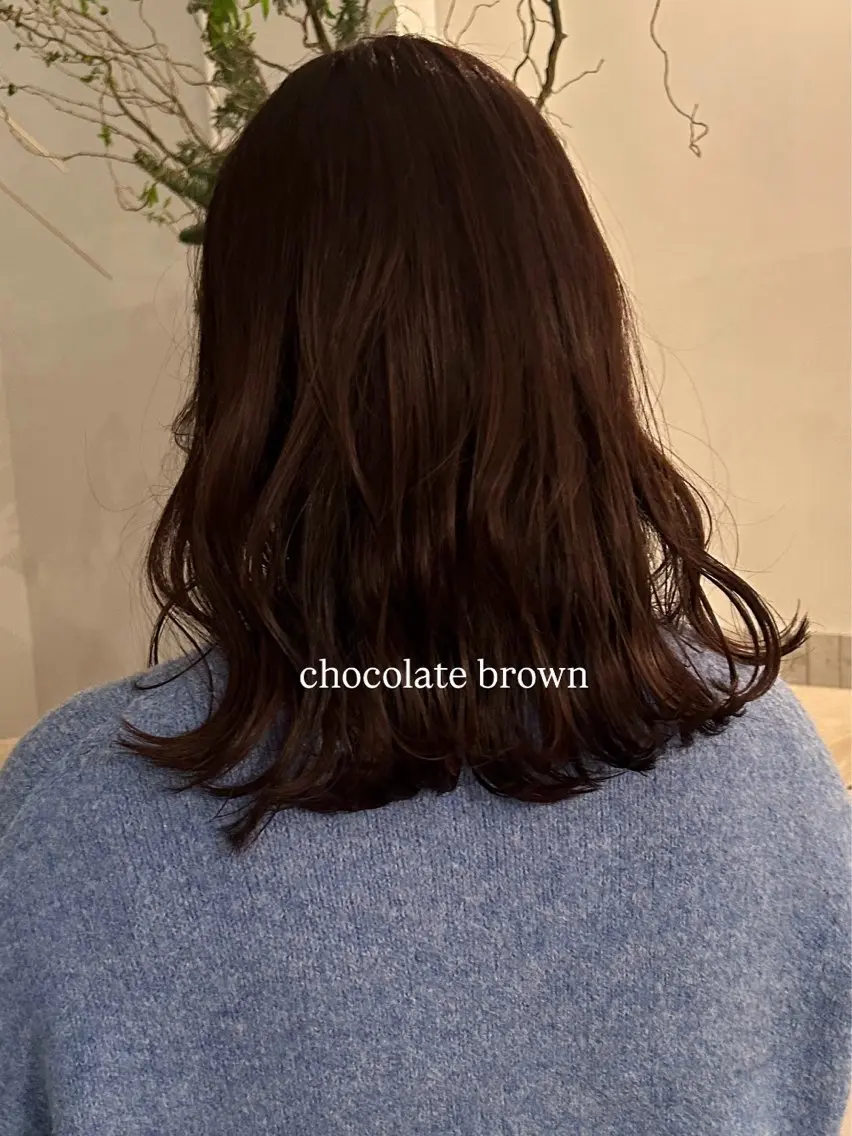 セミロング カット ヘアカラー Terve. 水野 菜々香のヘアスタイル