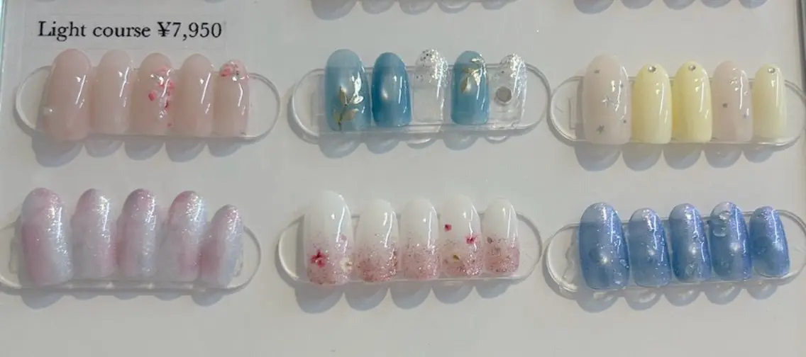 🩵オフ有🩵定額light course(色変更×)の写真