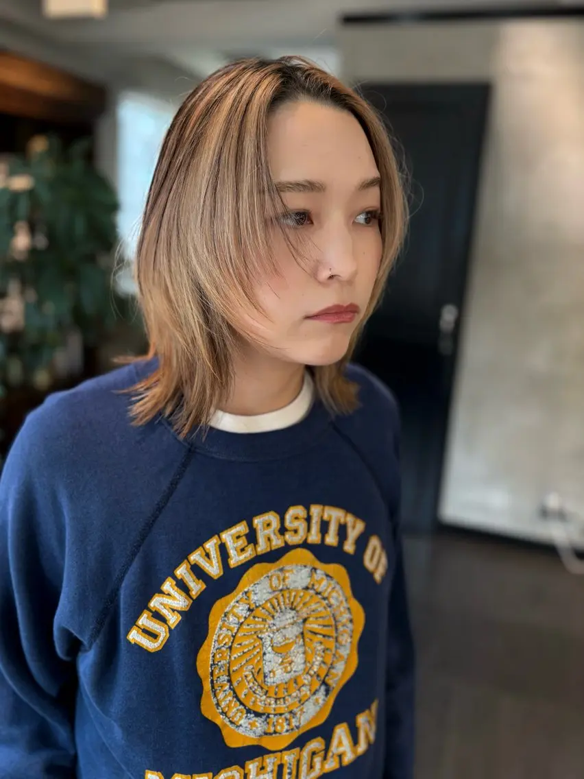 ミディアム カラー ヘアカラー トリートメント 優作 〜圧倒的信頼〜のヘアスタイル