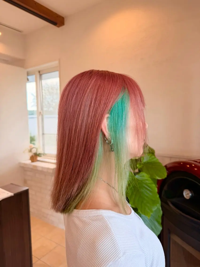 カラー ヘアカラー yoda 🍒のヘアスタイル