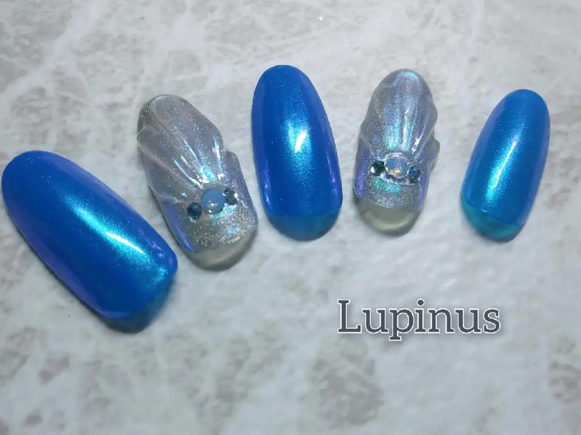 ネイル ハンドネイル フットネイル Lupinus ルピナスのネイルデザイン