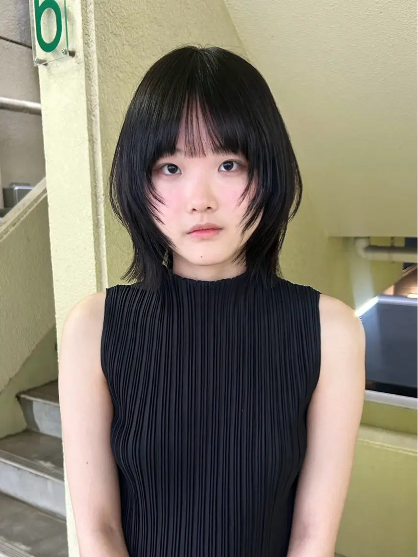 カラー ヘアカラー 🪺透明感カラー/ 暖色/カエデ🪺のヘアスタイル