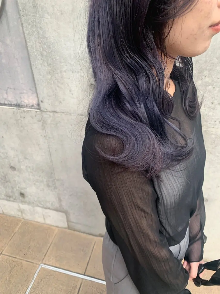 ロング カラー ヘアアレンジ ravens代表 ヒロムのヘアスタイル
