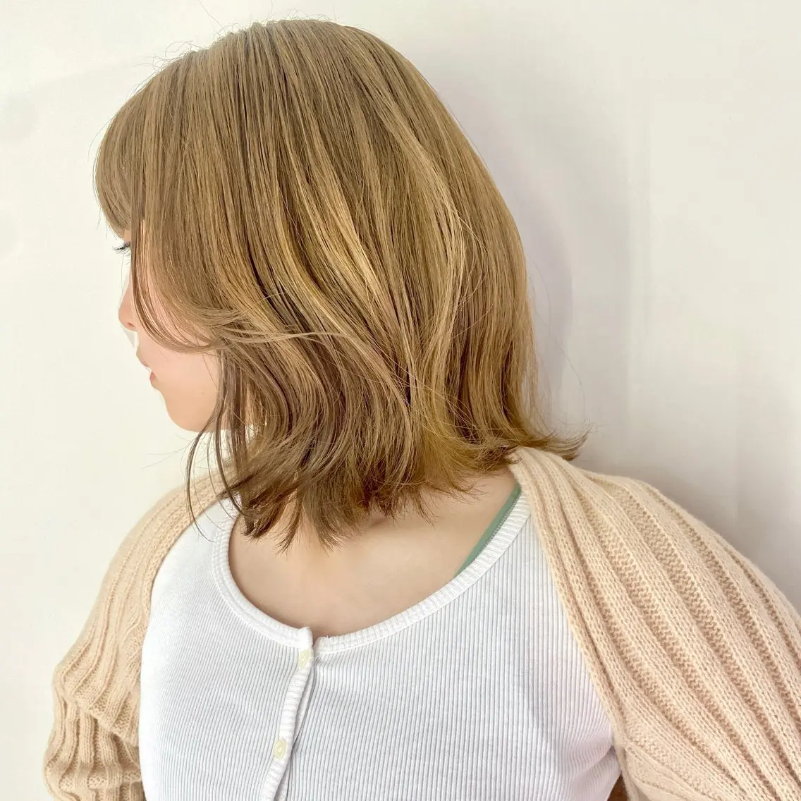 ミディアム カット ヘアカラー 森 隆秀/韓国ヘアのヘアスタイル