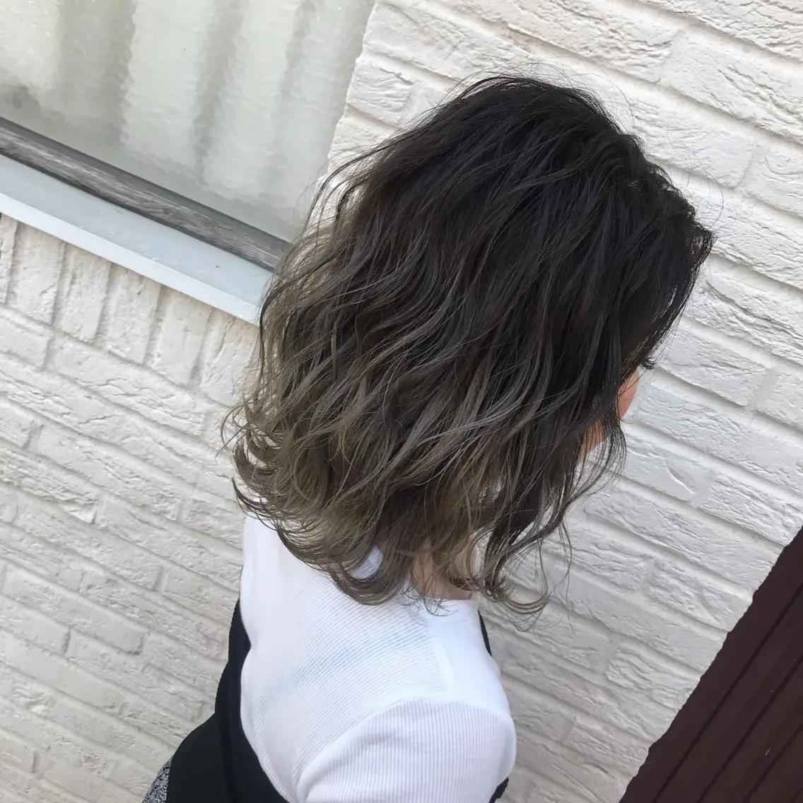 ミディアム 福原 優介のヘアスタイル