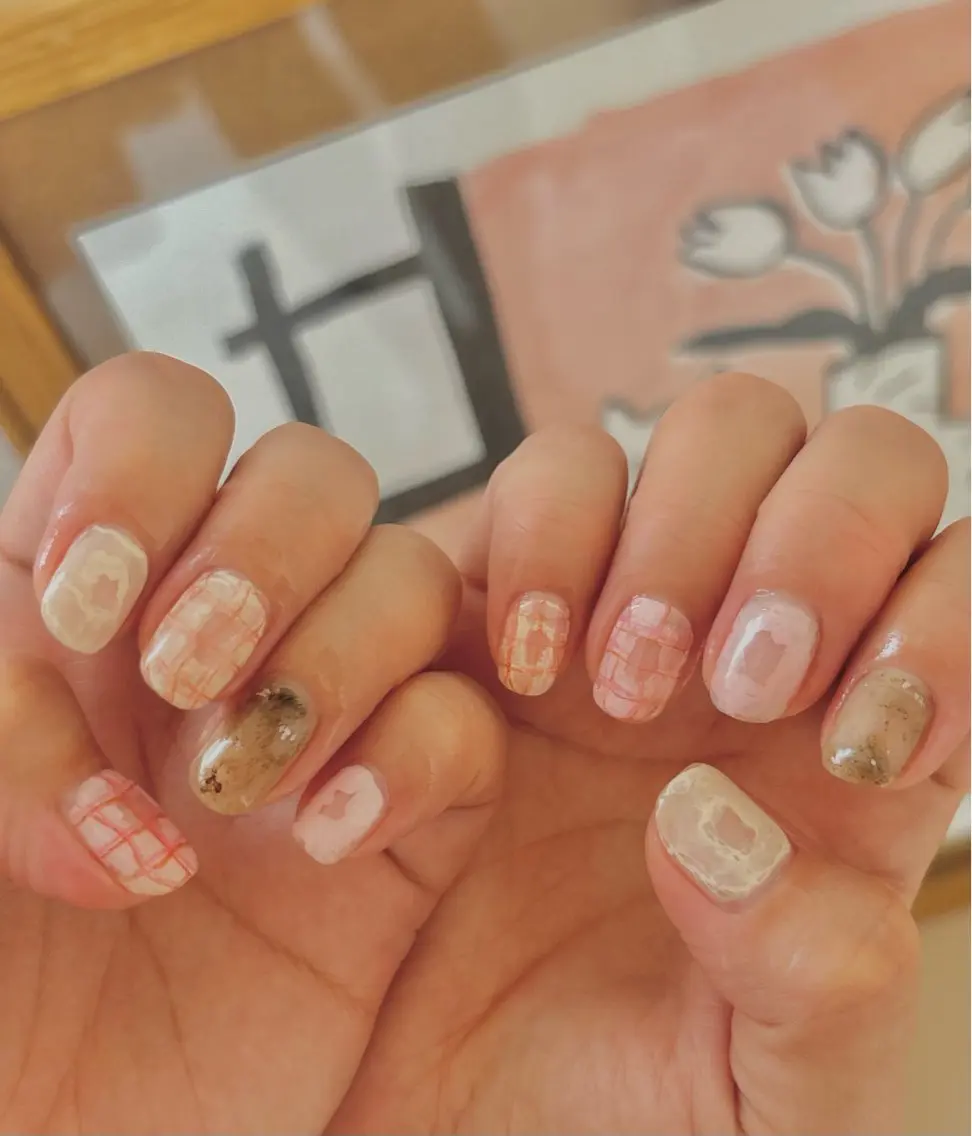 ネイル ニュアンスネイル ハンドネイル amélier ꕁアメリエꕁのネイルデザイン