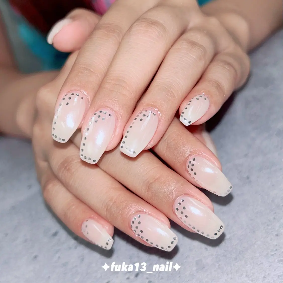 ネイル 韓国ネイル ミラーネイル ニュアンスネイル 冬ネイル ハンドネイル Nail♡Fuka. /9月予約受付中のネイルデザイン