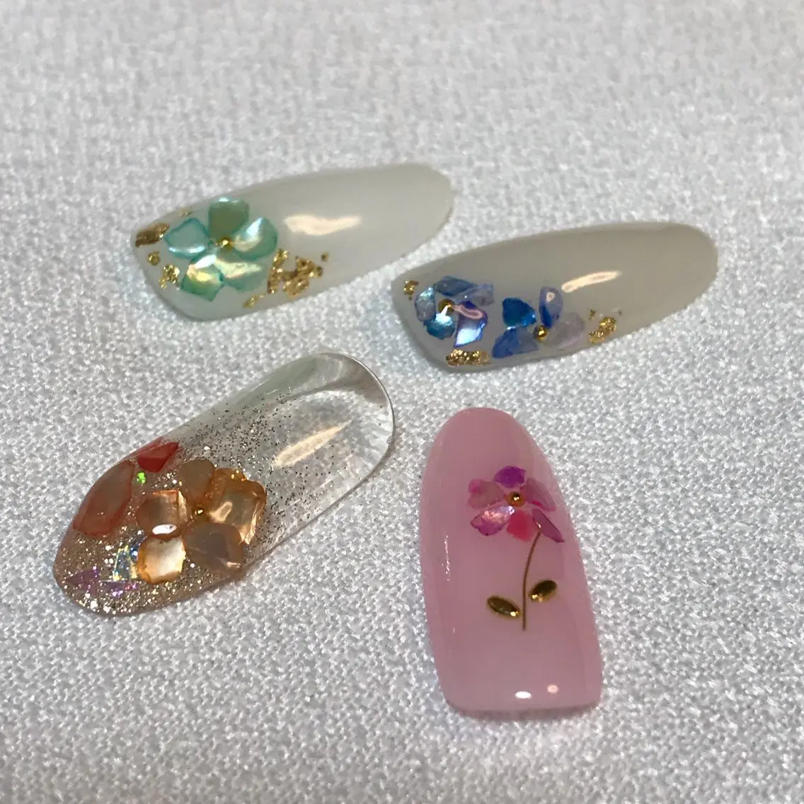 ネイル フラワーネイル chai nail &  eye📍鶴橋のネイルデザイン
