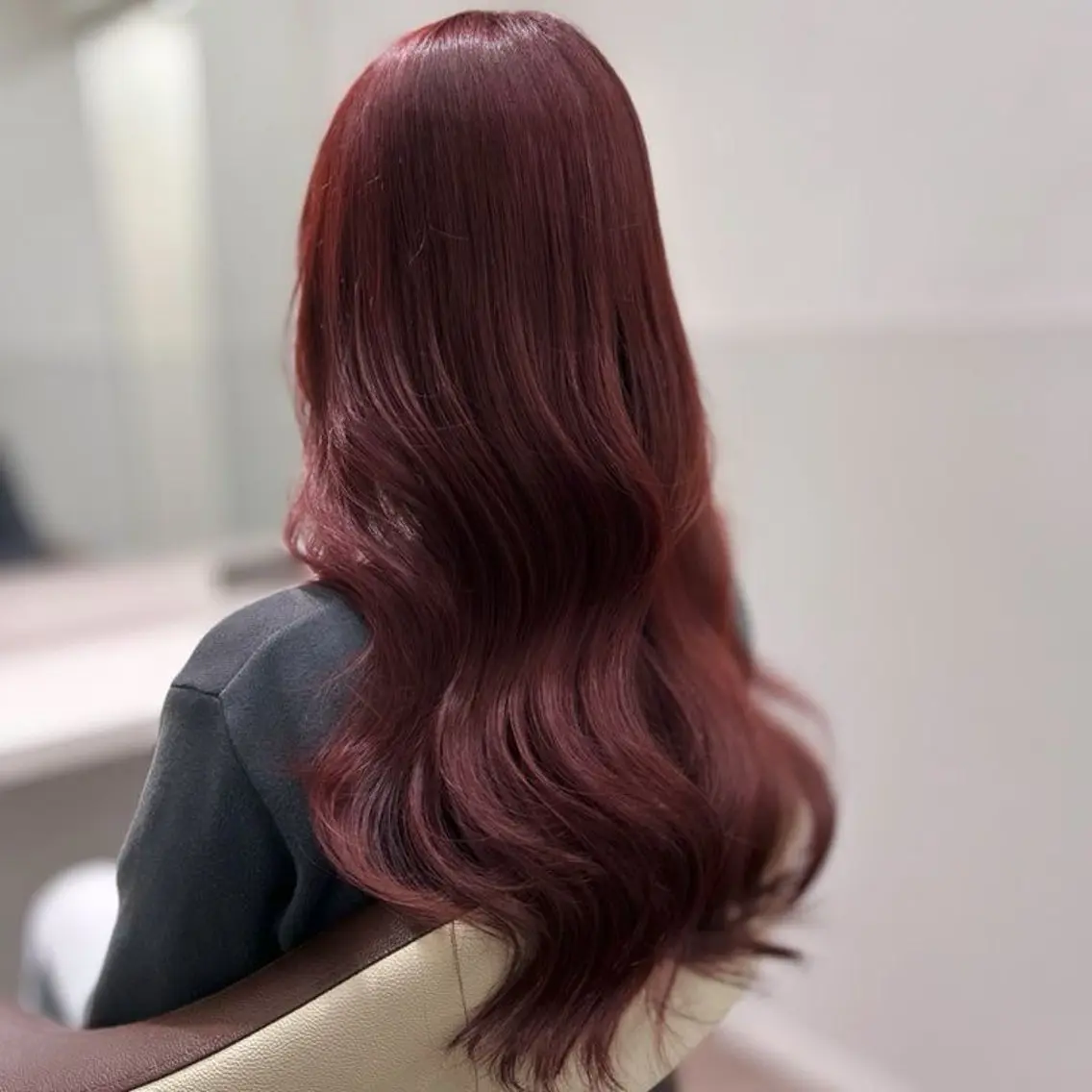 ロング カラー 大人っぽ韓国ヘア 💙yuma💙のヘアスタイル
