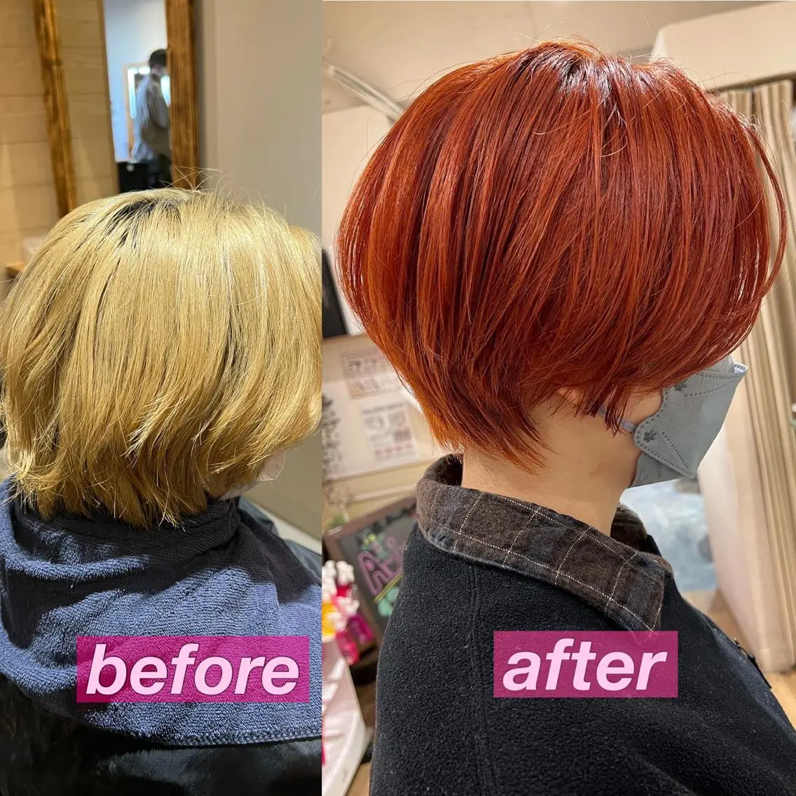 ショート カラー レイヤー×艶髪特化 マネージャー安藤光司のヘアスタイル
