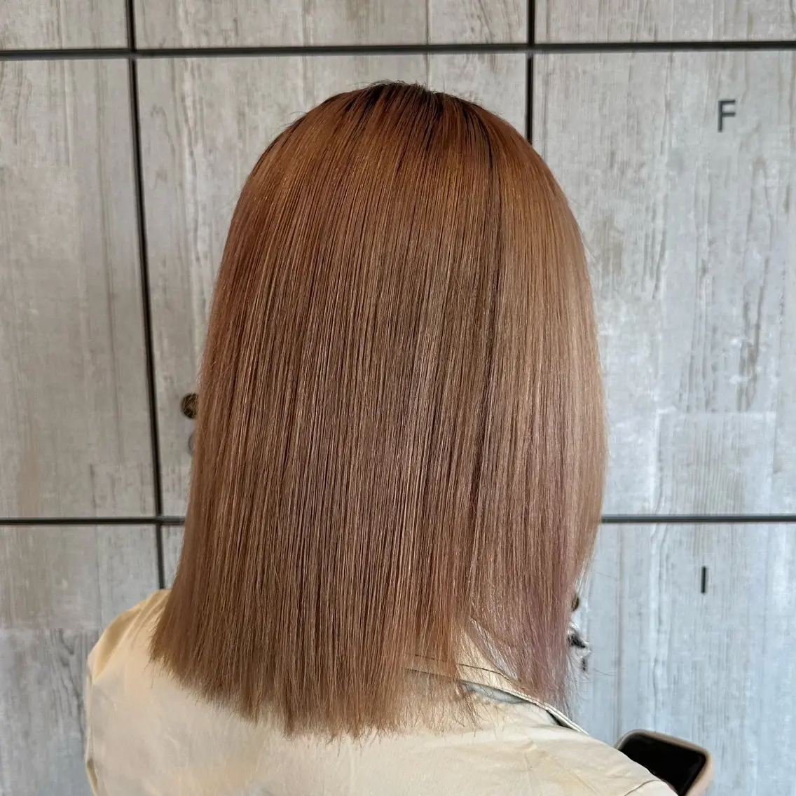 ミディアム カラー 柔らかいbeige ¦韓国¦🩰マユ🩰のヘアスタイル