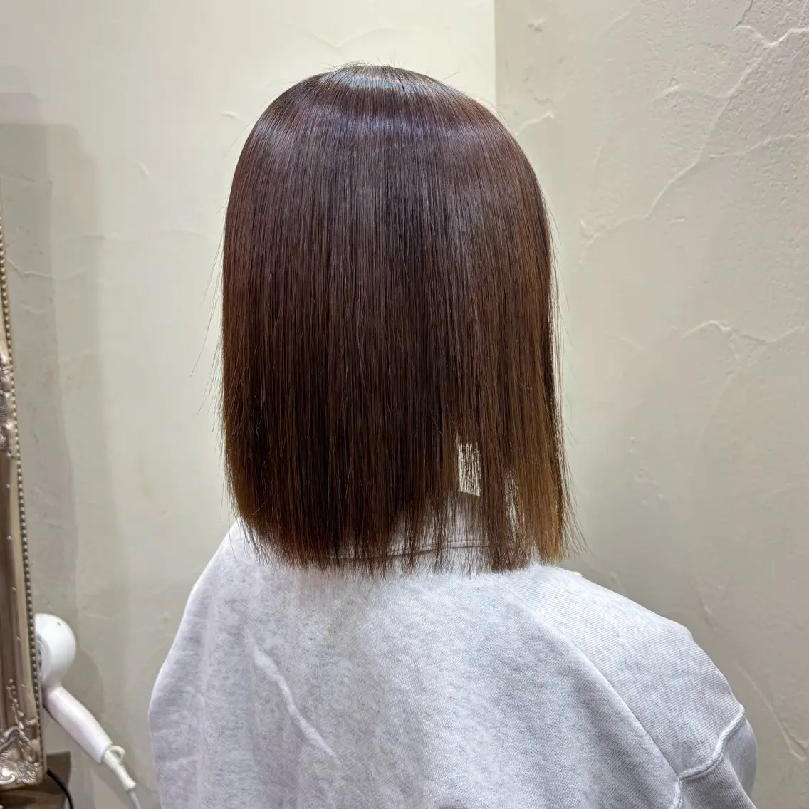 ミディアム カラー カット ヘアカラー 大西 未来のヘアスタイル