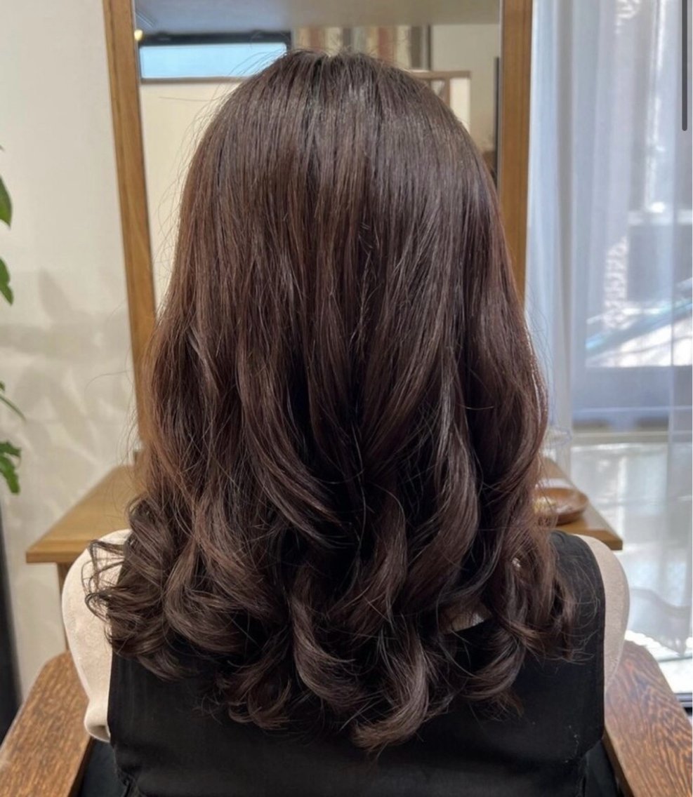 ロング カット パーマ 🦥じゅんぺ∕仙台∕ パーマ∕ショート✨のヘアスタイル