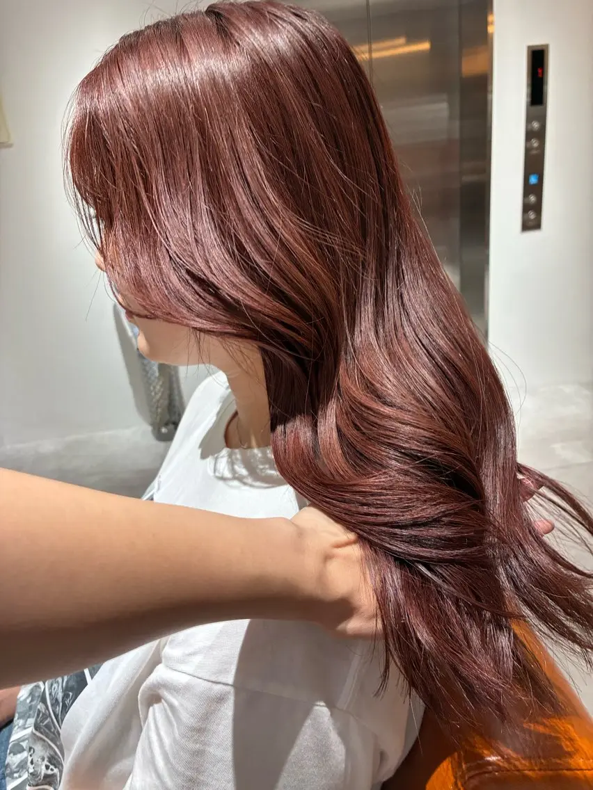 ミディアム カラー ヘアアレンジ カット ヘアカラー トリートメント 💟Opus // Mizuki🐕のヘアスタイル