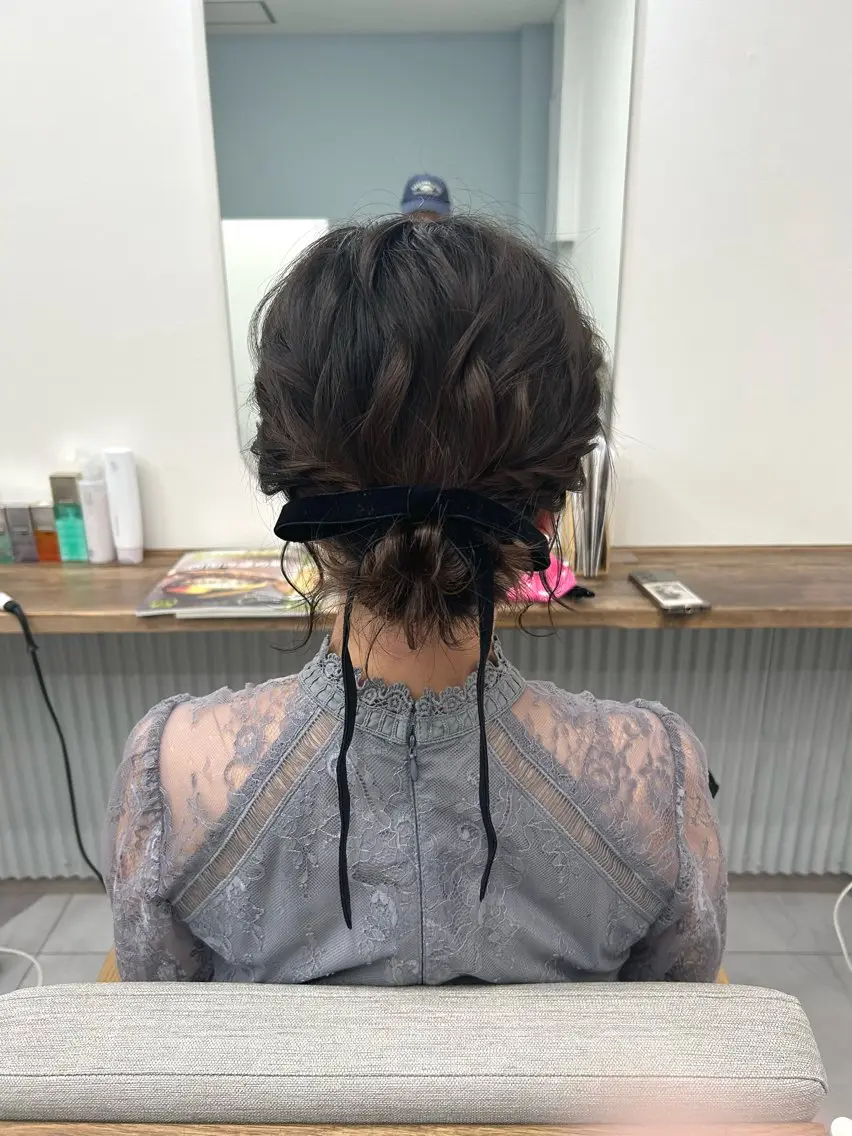 ショート ヘアセット  ︎︎ sa-yaのヘアスタイル