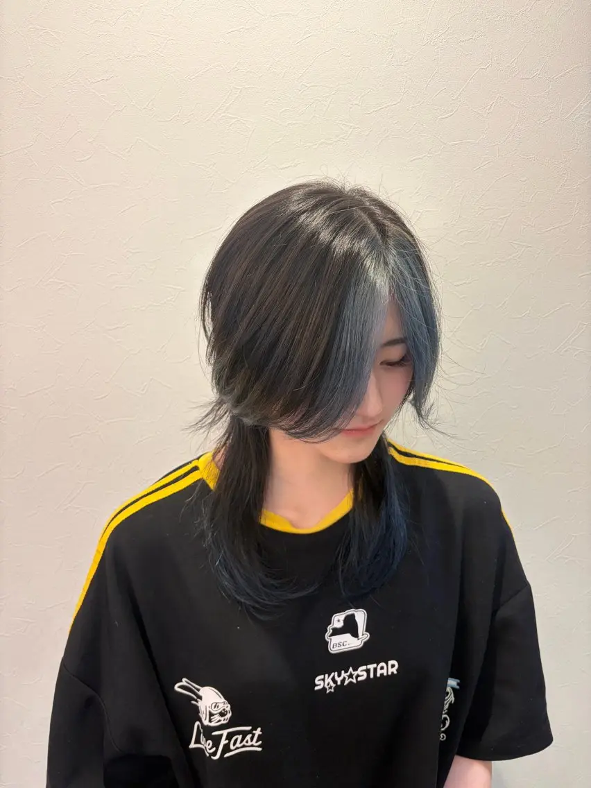 カラー ブリーチ デザインカラー ブリーチカラー 🦋RANA🦋のヘアスタイル