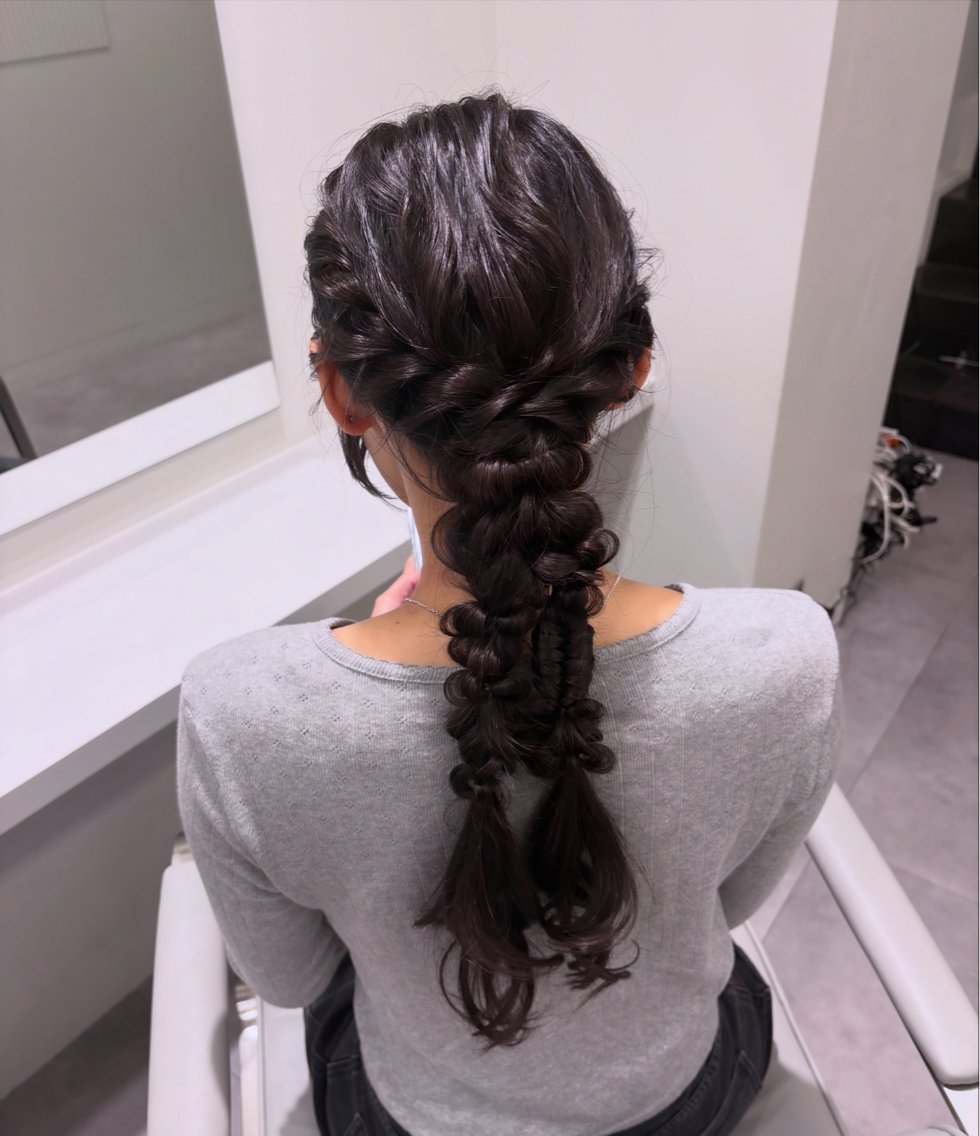 ロング ヘアアレンジ ロング 名古屋/ヘアセット/ sarina🎀のヘアスタイル
