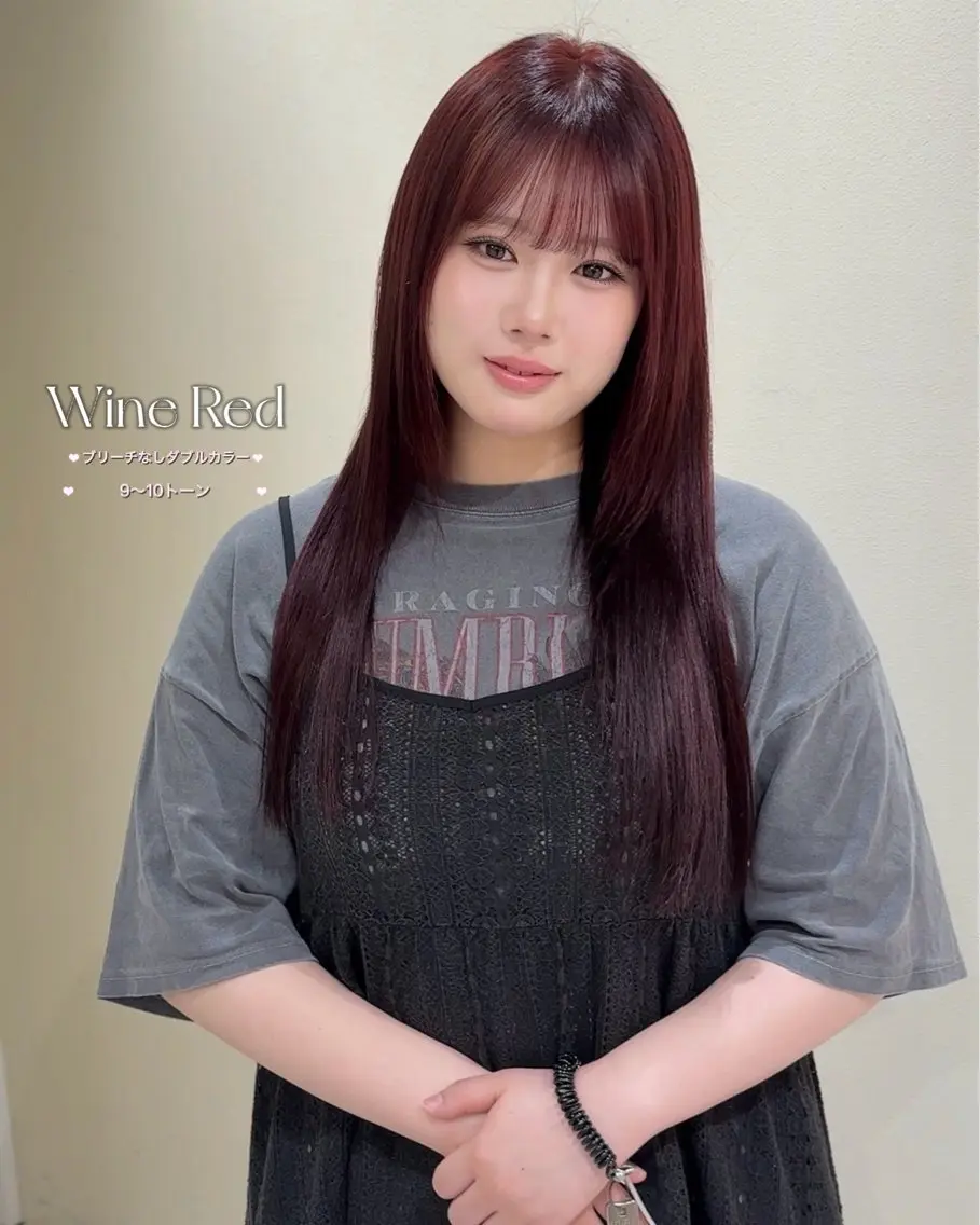 ロング カラー 大人韓国レイヤ ー特化|角岡泉希🩶のヘアスタイル