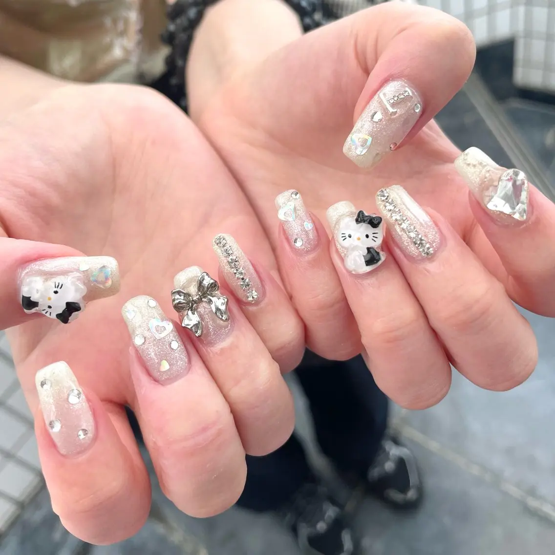 ネイル ハンドネイル Nail ヌシん家 AKANEのネイルデザイン