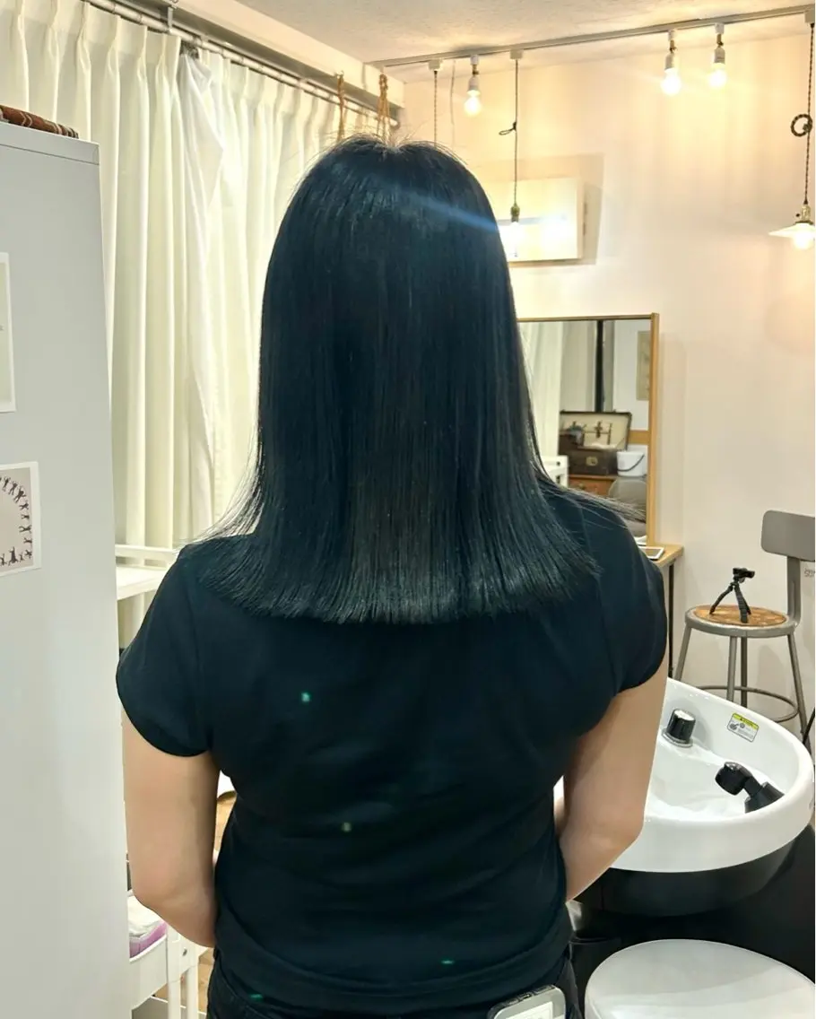 ミディアム ヘアカラー Itsuki モデル募集中♩のヘアスタイル