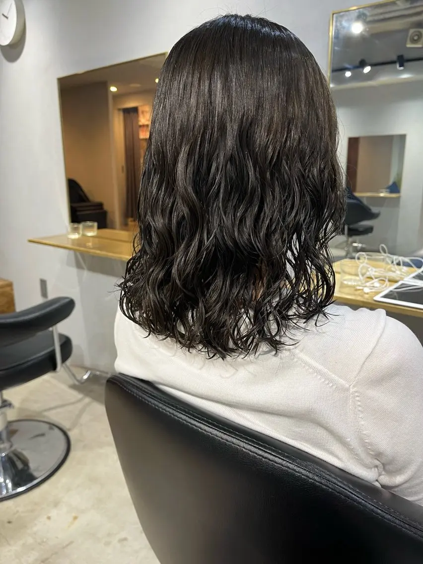 カラー パーマ カット パーマ 🎀持ちのいいパーマ 🎀mikihoのヘアスタイル
