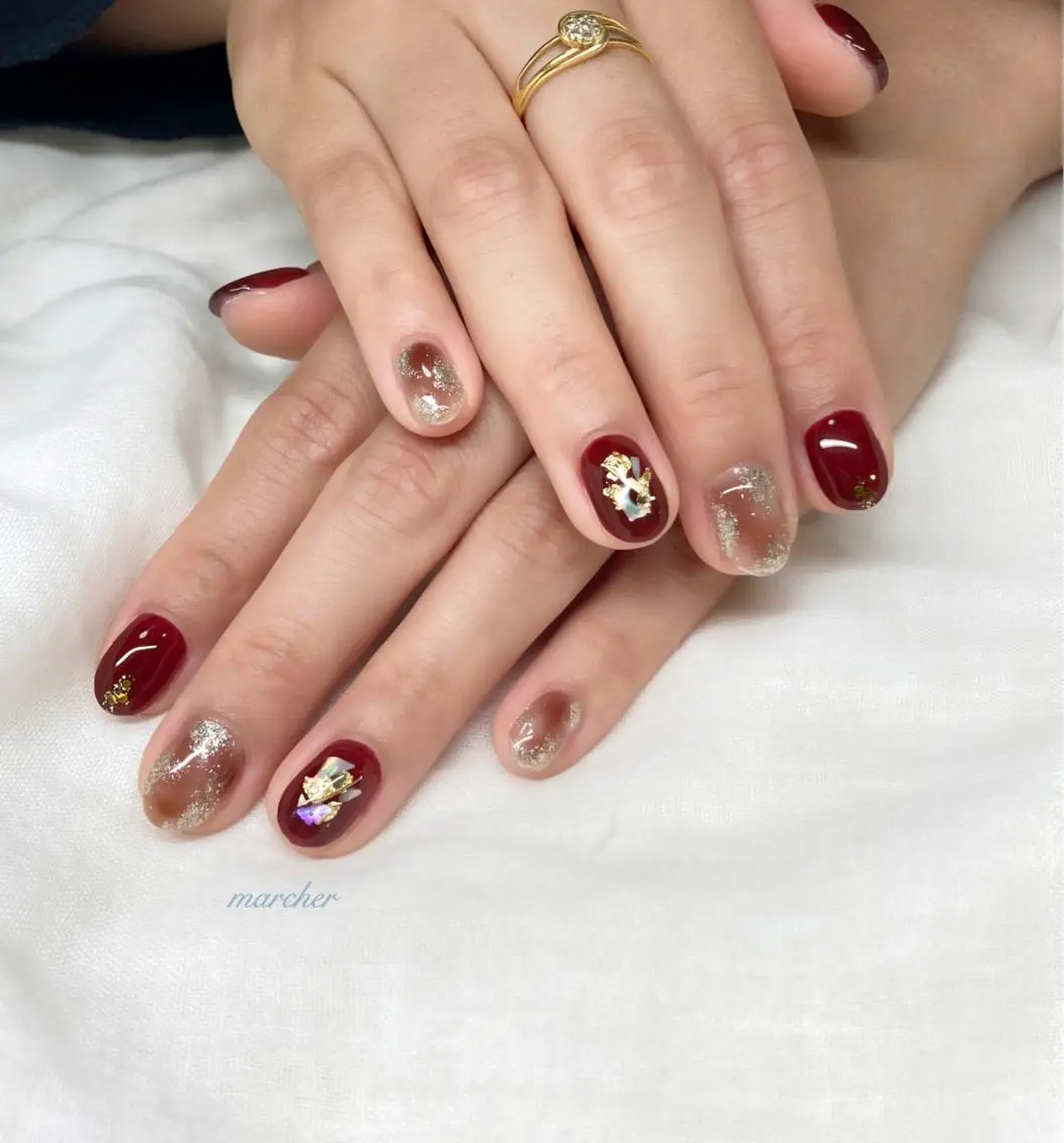 ネイル ハンドネイル Nailbeauty marcherのネイルデザイン