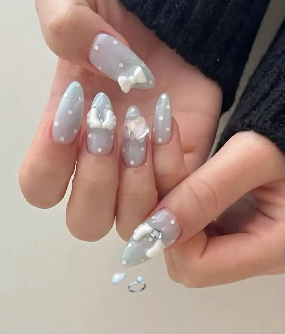 ネイル 韓国ネイル マグネットネイル 持ち込み ハンドネイル Mimi Nail_Royalのネイルデザイン