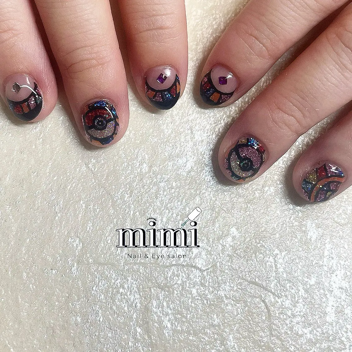ネイル アートネイル ハロウィン Ruru nailのネイルデザイン