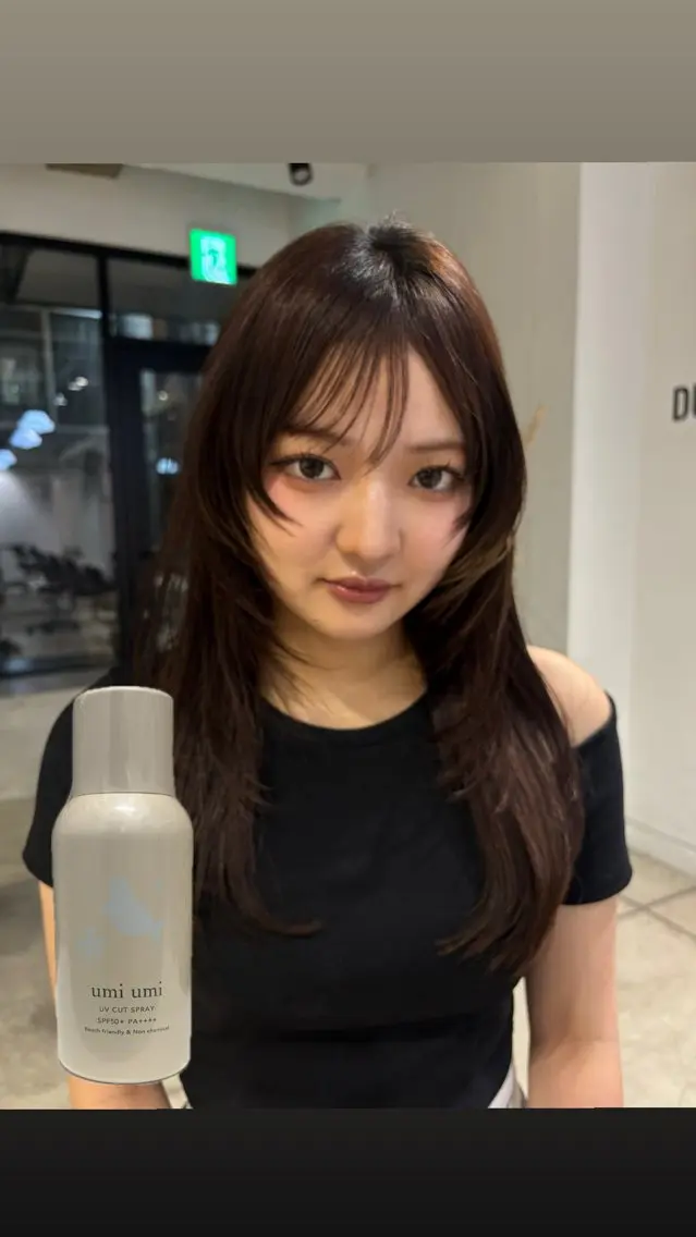 ロング カラー 🎀抜け感ナチュラル 🎵asuna🪽のヘアスタイル