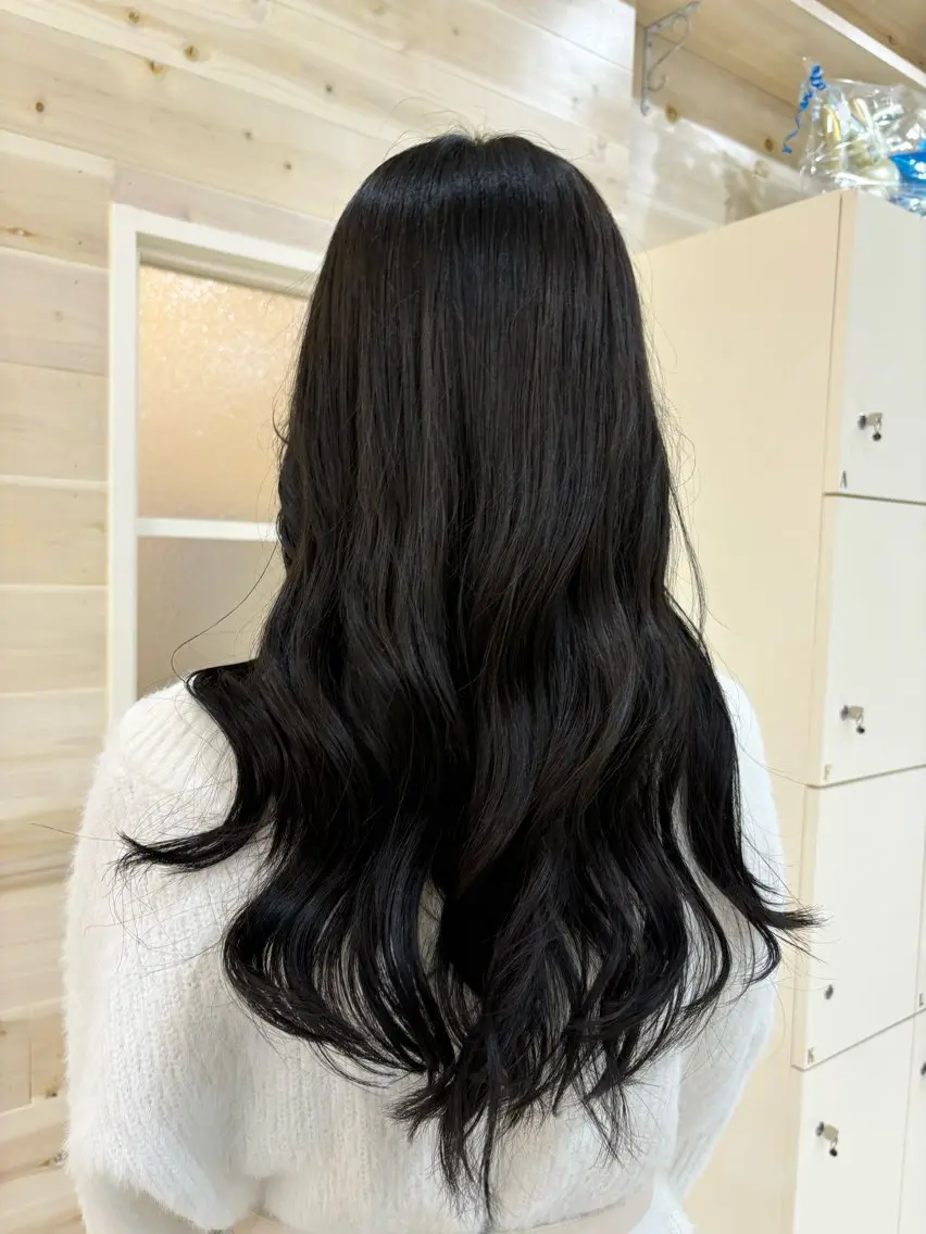 ロング カラー 韓国風ヘア カット ヘアカラー 田野倉NEXT店 美髪ニストのヘアスタイル