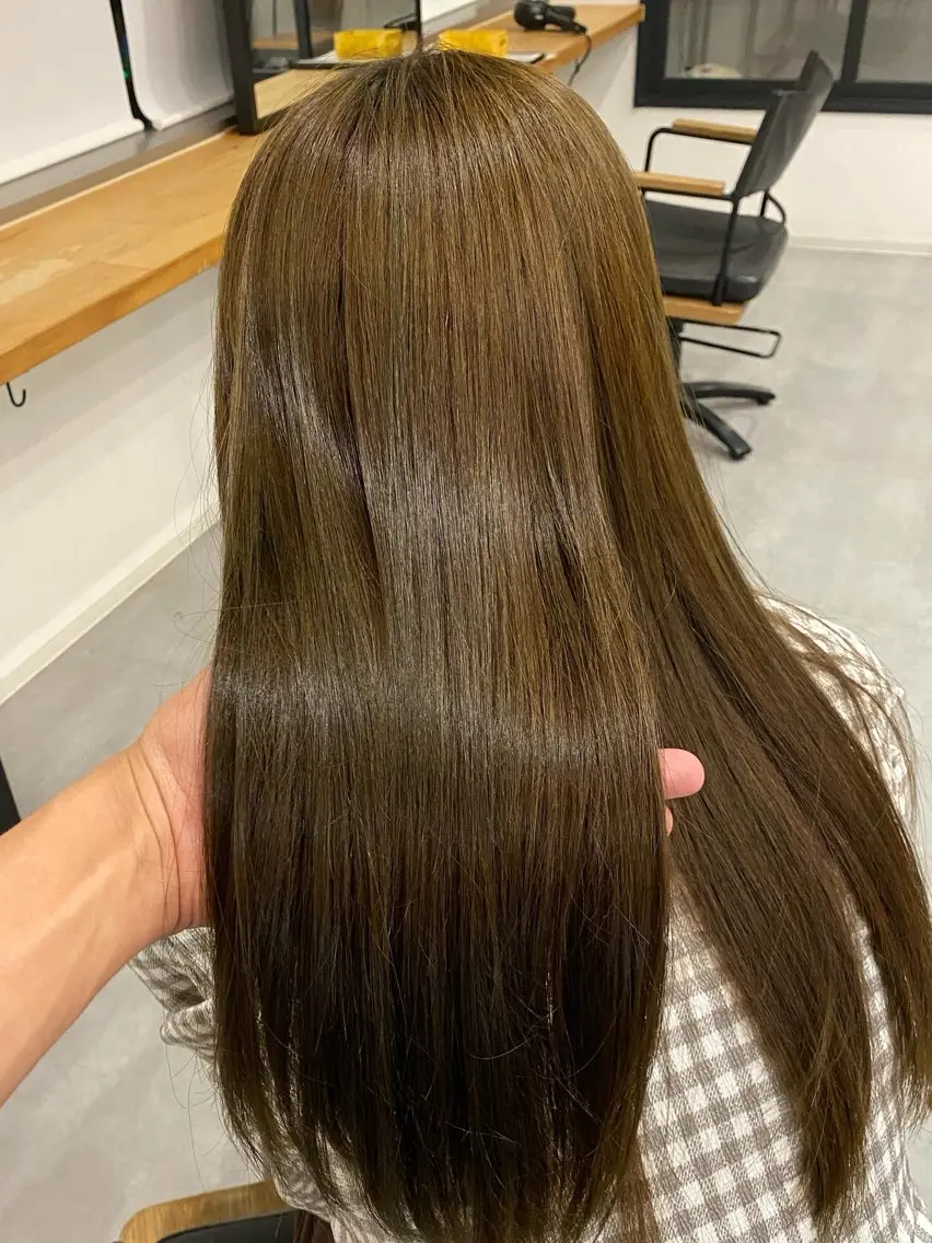 カット✂︎+透明感カラー♡の写真