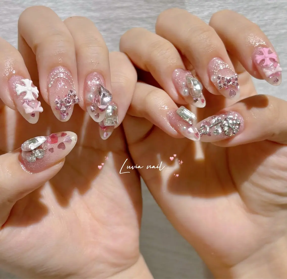 ネイル ハンドネイル 🧸Luvia nail✨のネイルデザイン