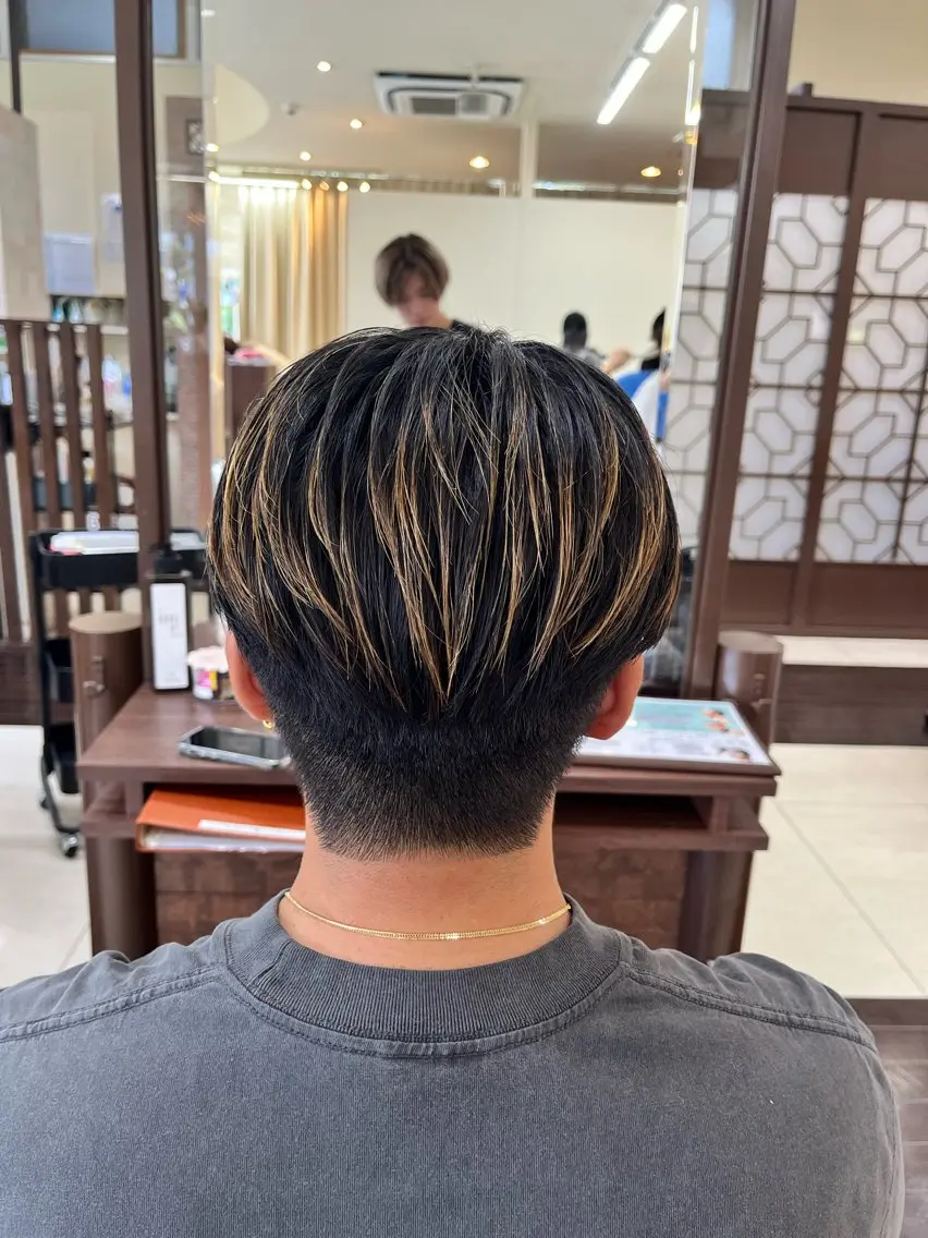 ショート メンズ センターパート 🧊メンズ特化🧊 高木航希のヘアスタイル
