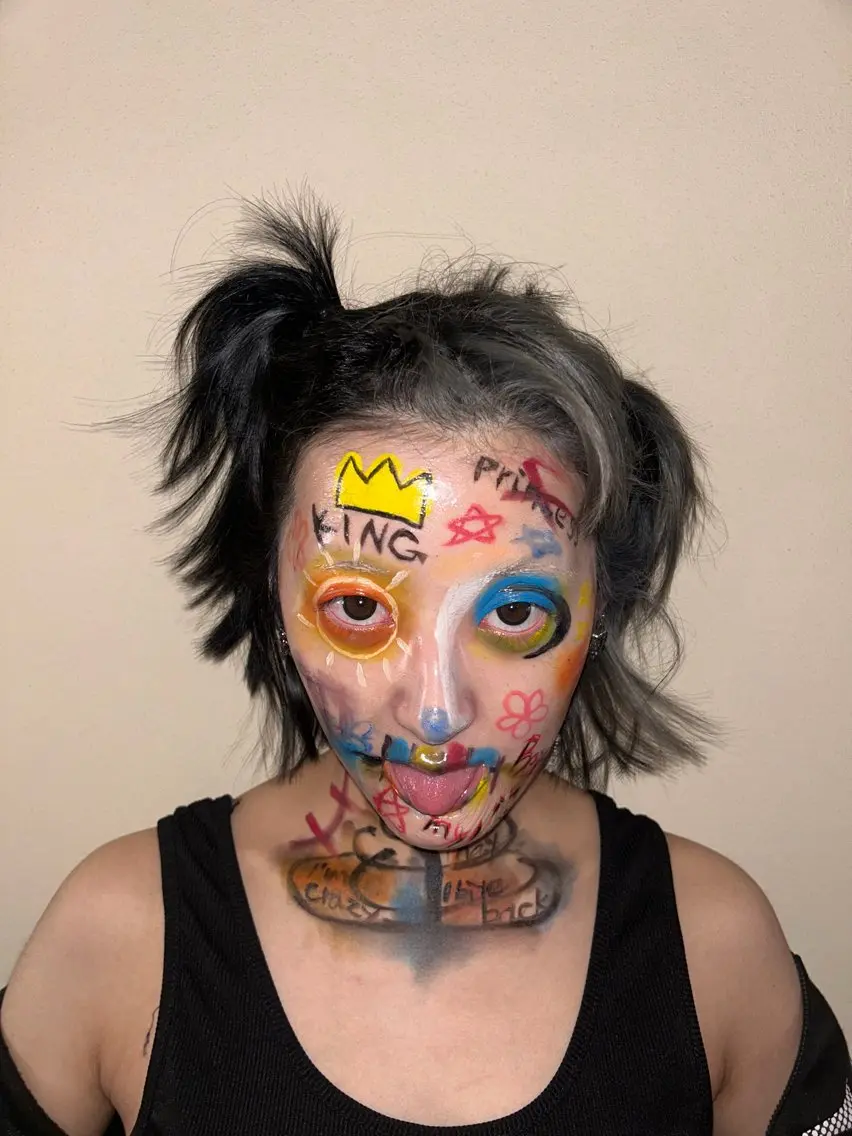 クリエイティブメイクアップ💄メニュー🦋🫧の写真