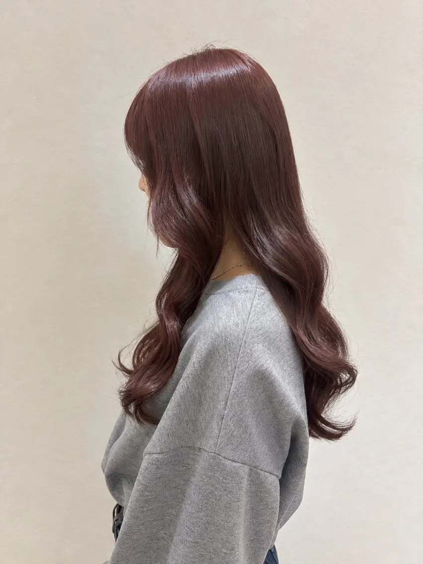 ロング カラー ヘアカラー 暖色カラー/アレンジ 🌺URUHA🌺のヘアスタイル