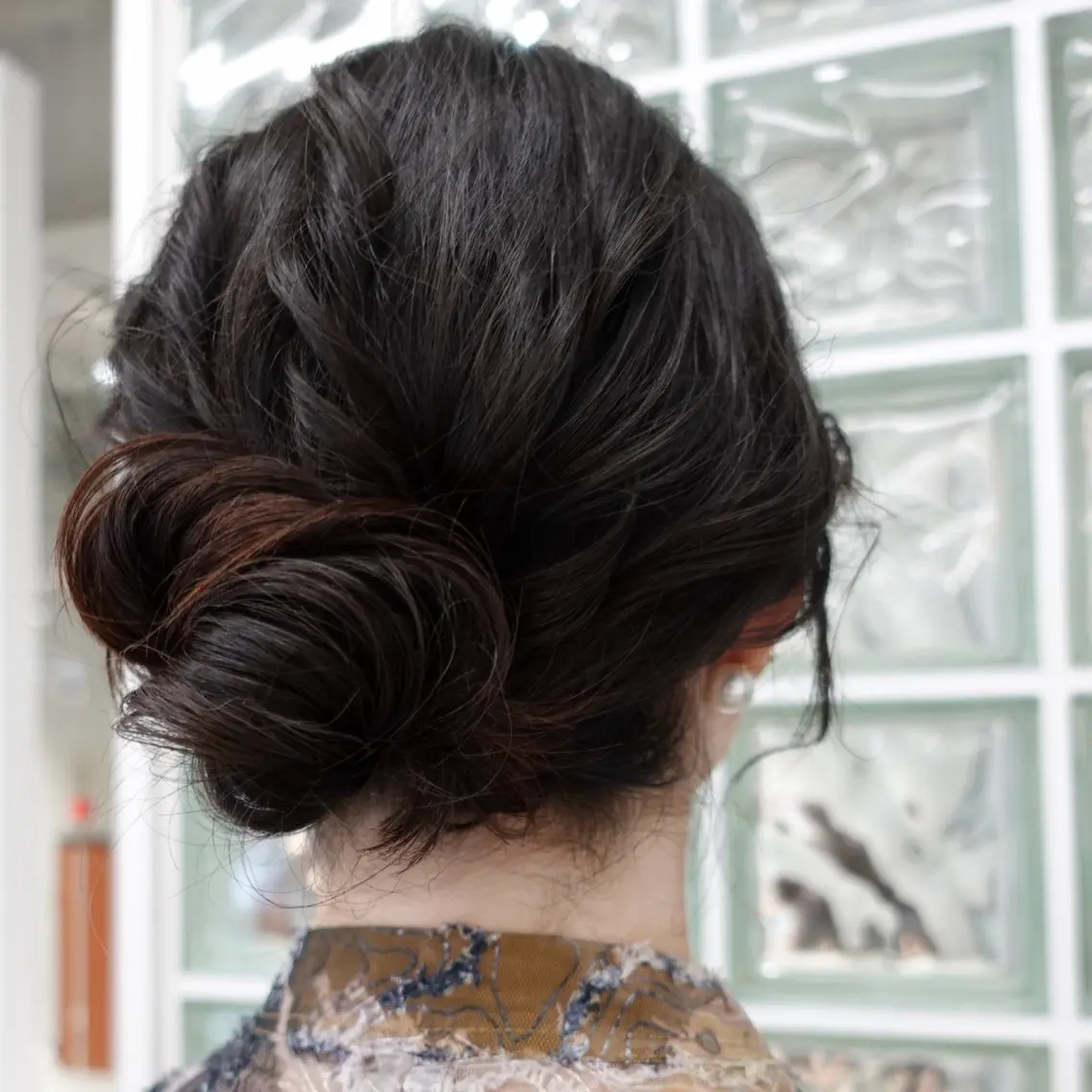 ミディアム ヘアアレンジ ヘアセット 🌐サトウ リョウ🌐のヘアスタイル