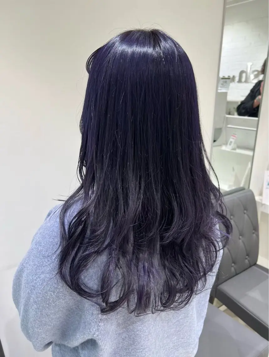 ロング カラー ヘアカラー 極上ツヤ髪矯正 🪄︎︎💫あやののヘアスタイル