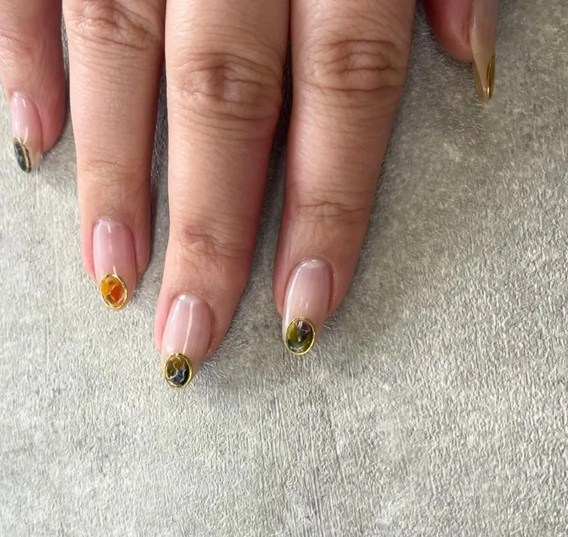 ネイル 春ネイル ハンドネイル ハンドケア FASTNAIL PLUS 新宿店のネイルデザイン
