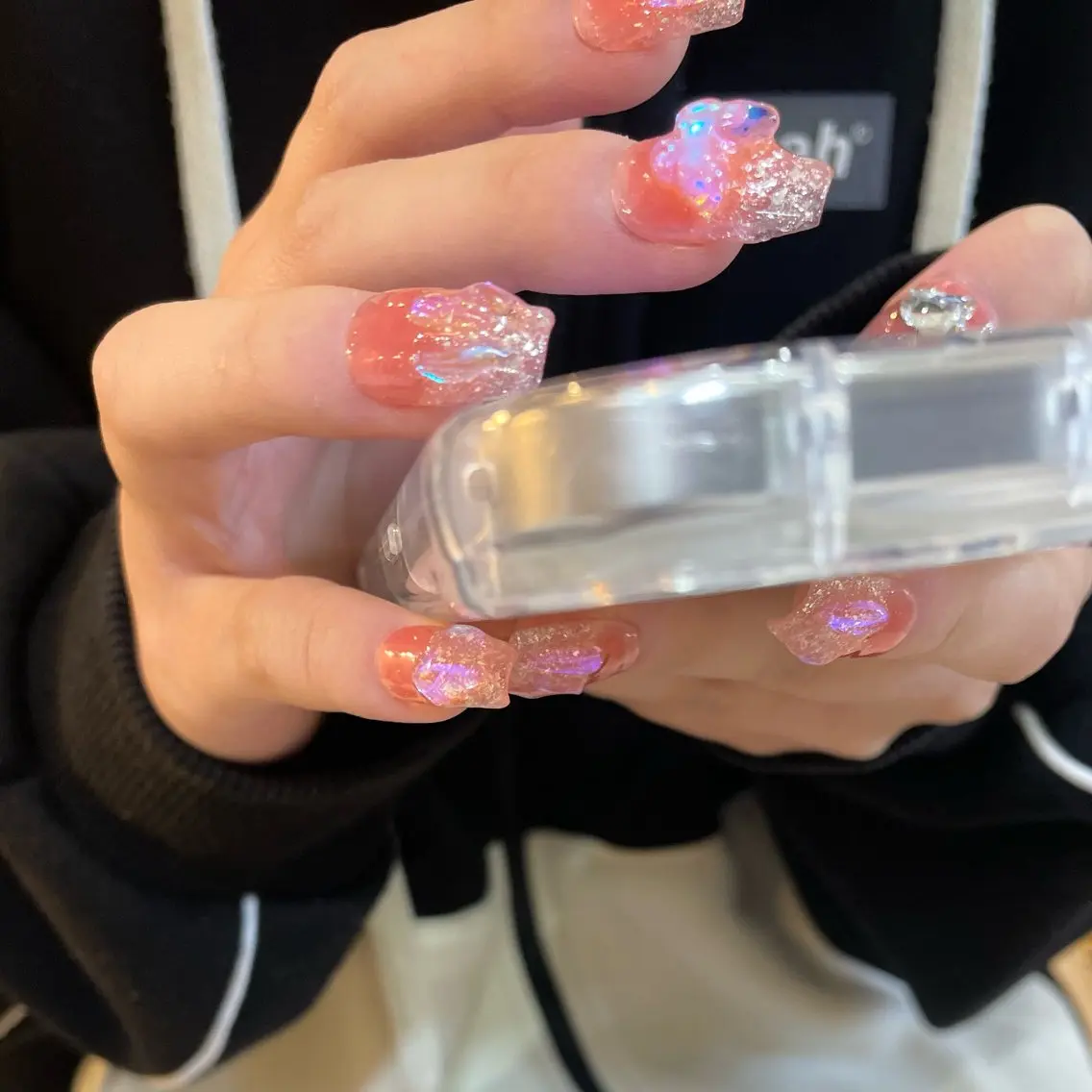ネイル 氷ネイル・うるうるネイル Nail Salon Gummi.のネイルデザイン