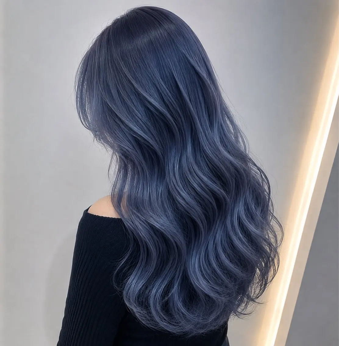 ロング カラー ヘアカラー 縮毛矯正 ハイトーンカラー が絶対可愛い✨泰聖✨のヘアスタイル
