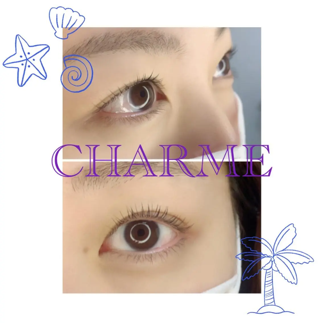 マツエク・マツパ マツパ CHARME -シャルム-のマツエク・マツパデザイン