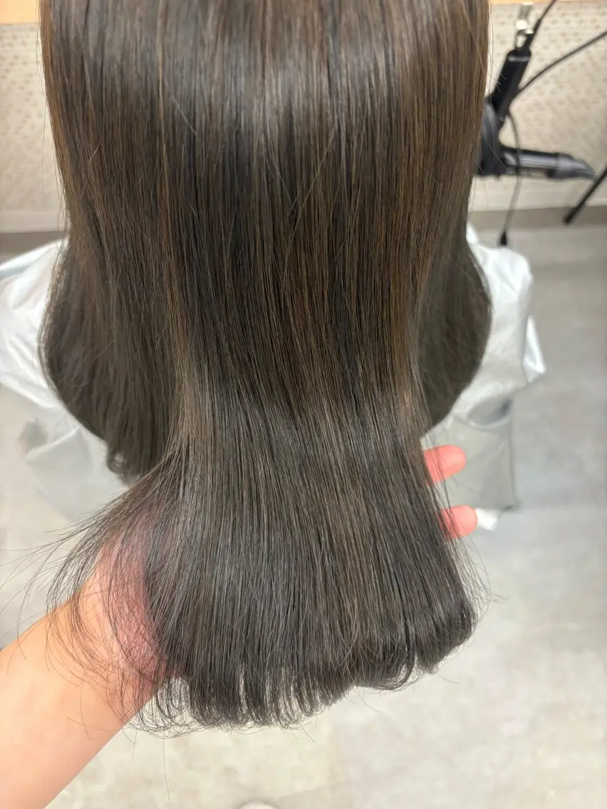 セミロング カラー トリートメント universe Mizuki🎀のヘアスタイル