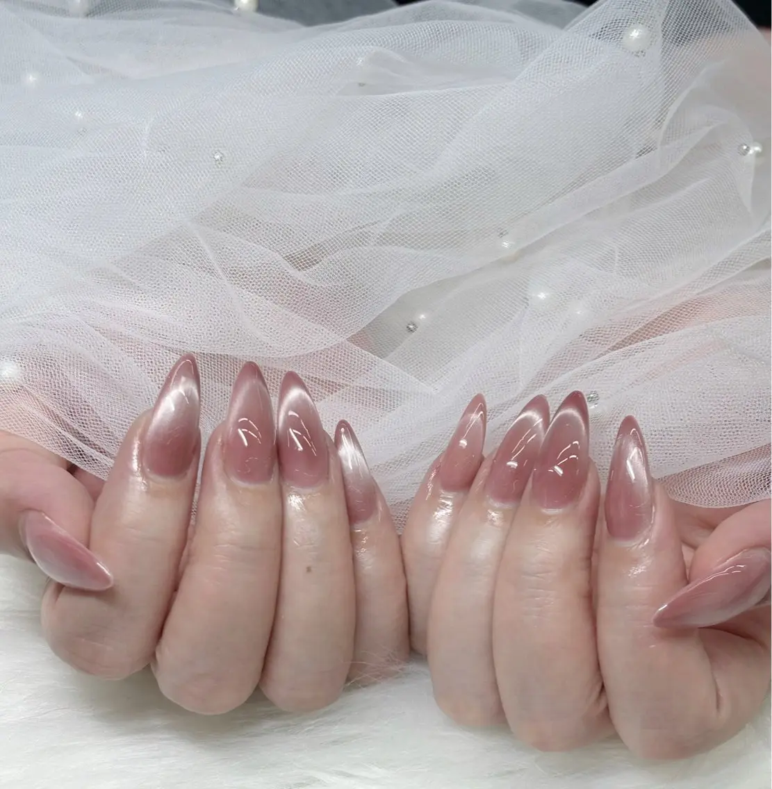 ネイル 韓国ネイル マグネットネイル 持ち込み ハンドネイル Mimi Nail_Royalのネイルデザイン