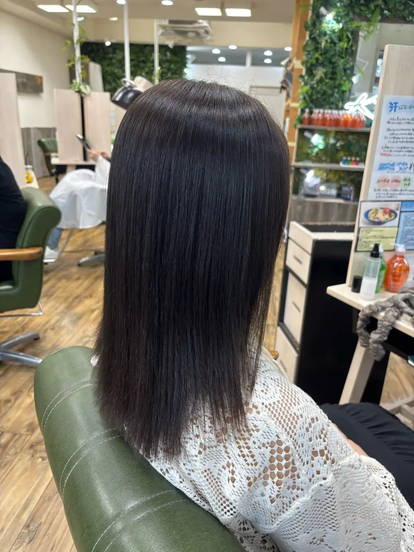 セミロング 🫧K+plus🫧 菅原しほ🫧のヘアスタイル
