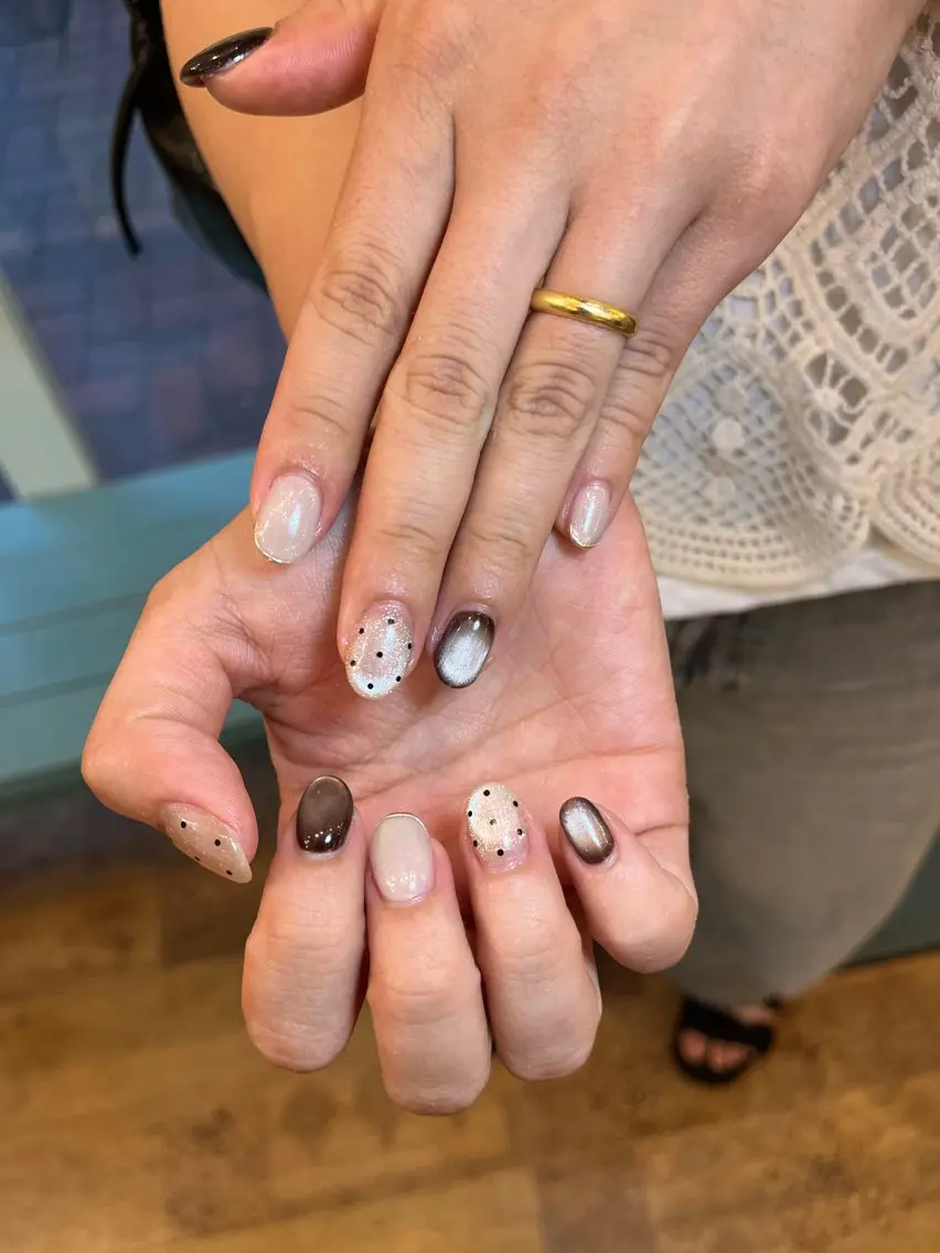 ネイル ハンドネイル nailAlaia 妙典店 アイリのネイルデザイン