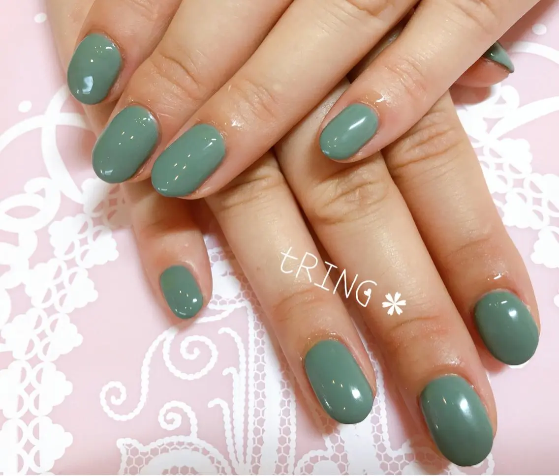 ネイル ハンドネイル tRING* しいの木台のネイルデザイン