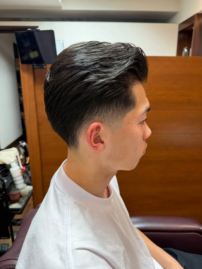 メンズ カット ヘアセット 糸山 仁のヘアスタイル