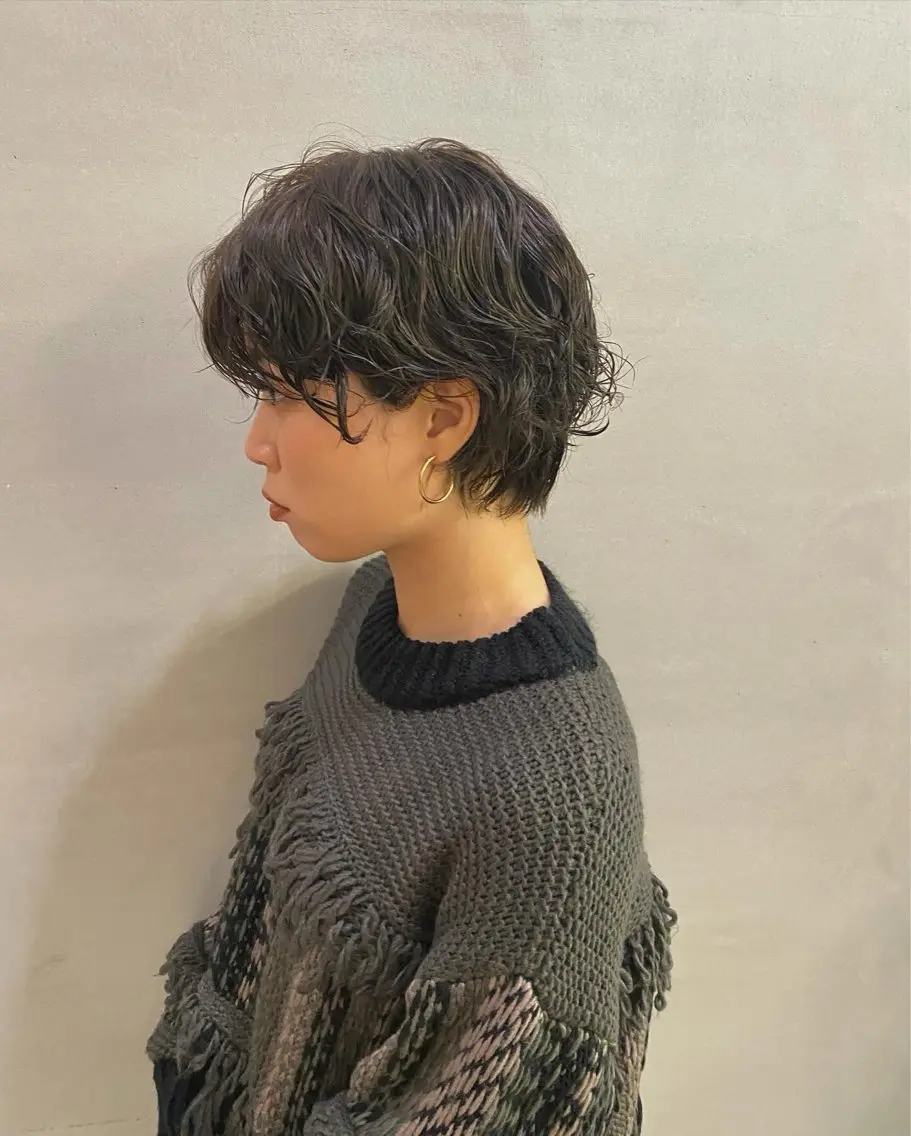 ショート パーマ ♡ハッシュカット/ レイヤー/yucoのヘアスタイル